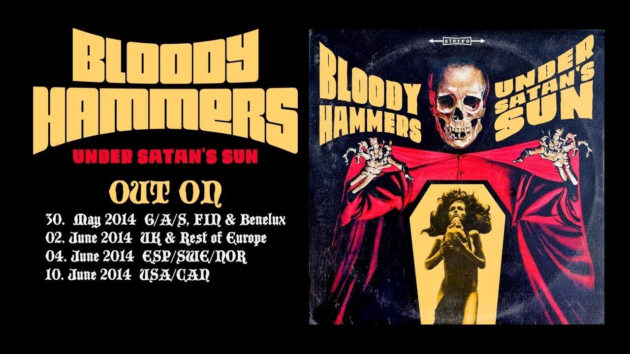BLOODY HAMMERS – Under Satan’s Sun [Album Trailer – Pre-Orders]